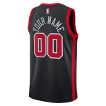 Maillot NBA Chicago Bulls Personnalisable Nike 2023-24 City Edition Noir Swingman - Homme
